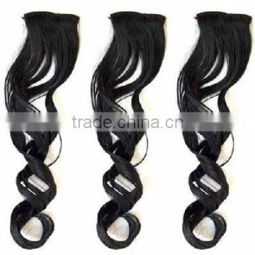 SINGLE STERAK CURLY CLIP IN --HUMAN HAIR EXTENSIONS FOR BULK ORDER