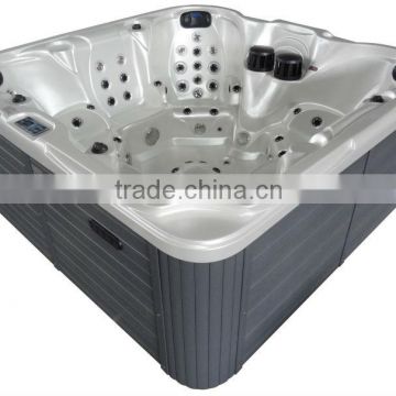 Square above ground pool outdoor spa for 7 person