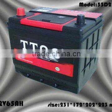 55D23R mf lead Storage automotive batteries