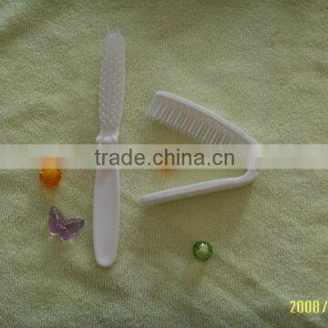 Disposable Transparent Plastic Straight Hotel Comb