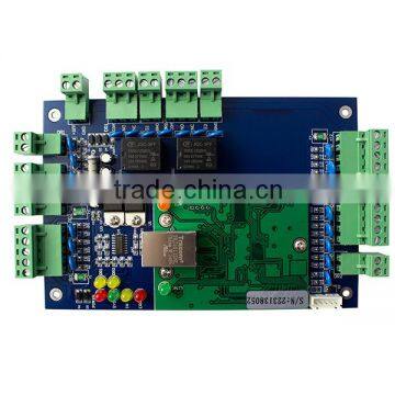 TCP/IP 4 door access control system for apartment with wiegand interface AC2004.NET