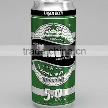 Vitalsberg LAGER-PILSENER BEER 5,0% Vol. Alc. canned 24x50cl