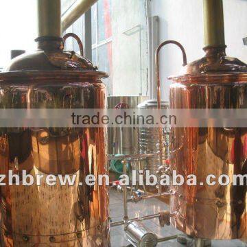 red copper restaurant beer brewing equipment