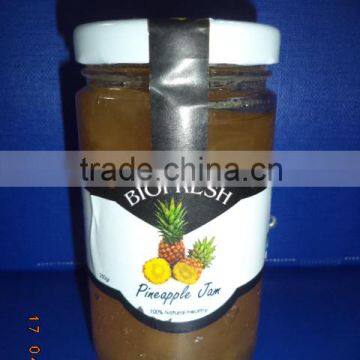 VIETNAM HIGH-QUALITY 250GR JAR PINEAPPLE JAM FMCG Products