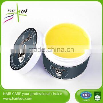Oem private label water based super hold colorful barber men pomade wax