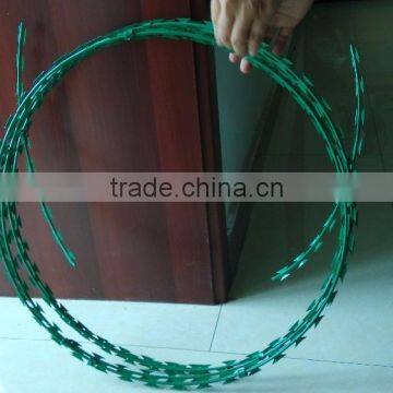 Wholesale BTO-22 Powder Coated Razor Barbed Wire photo-6