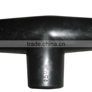 three tee of rubber elbow