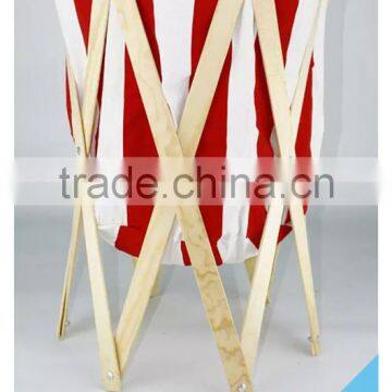 Good Quality Foldable Canvas Laundry Basket With Handles photo-5