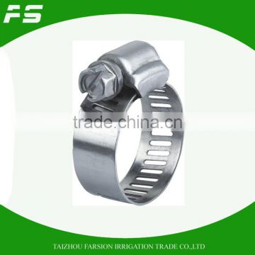 Perforated Band Ganvanised Steel Taiwan Type Hose Clamp Zinc Plated