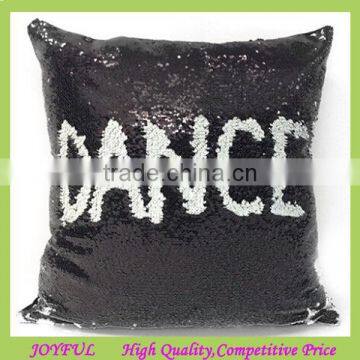 18" square mermaid pillow reversible sequin throw pillow