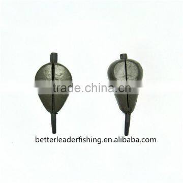 Fishing lead sinker with swivel