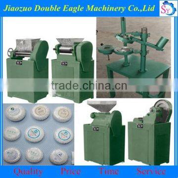 laundry bar soap making machine/ manual soap pleat wrapping machine