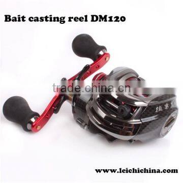 Magnetic brake system baitcasting fishing reel