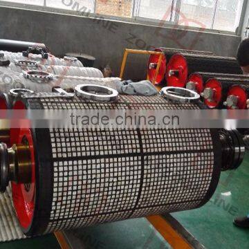 Ceramic Pulley Lagging-Belt Conveyor