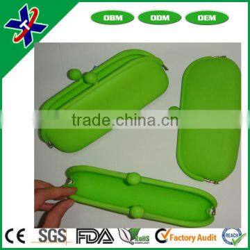 New Arrival promotional Bulk wholesale PVC coin purse / silicone coin wallet / change purse