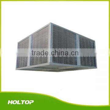 Aluminum sensible heat recovery unit, heat recovery core