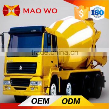 2016 Howo hydraulic pump 10m3 concrete mixer truck dimensions for sale