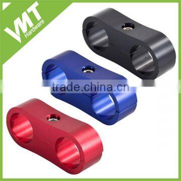 AN6 13MM Fuel Oil Braided Hose Separator Clamp Fitting Adapter