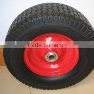 Flat Free Solid pu Foam Rubber Tires and Wheels photo-6