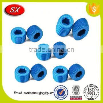 CNC Machined High Quality Knurled Aluminum Nut photo-2
