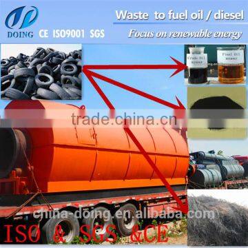 Environmental Protection Waste Plastic Pyrolysis Plant/waste Tyre Recycling Machine photo-3