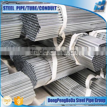 Hot Dipped Galvanized A53 Type F GSM200 Welded DN90 Steel Pipe