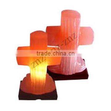 Rock salt Blessing Lamp