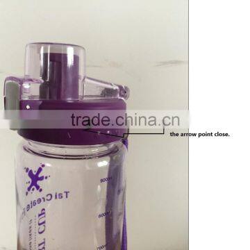 800ml BPA Free Water Bottle, Airtight Water Proof, Low MOQ, With Finger Grips, 2-year Warranty photo-2
