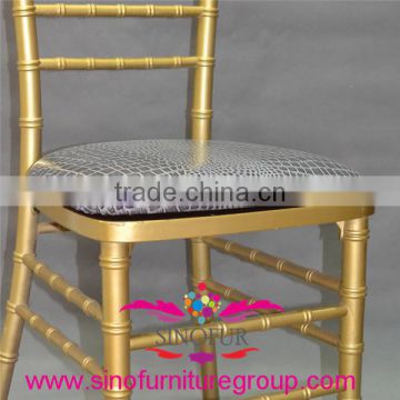 PU pattern cushion for chiavari chair, best seller