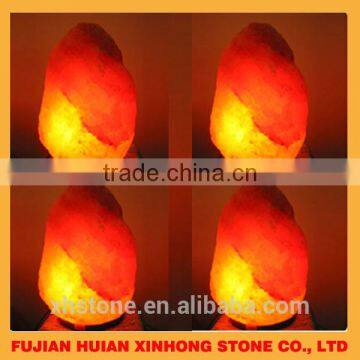 Home Decor Pakistan Orange Stone Material Salt Lamp photo-4