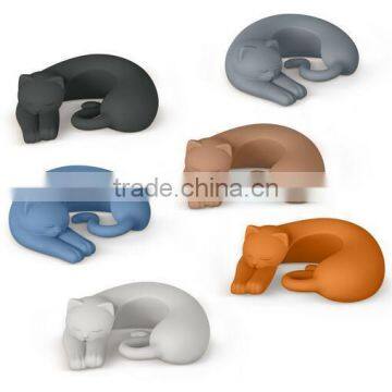 Silicone Colorful Cats Wine Glass Markers,Silicone Kitty Drink Markers photo-3