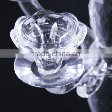 New Selling Attractive Style Clear Wedding Centerpieces Candelabra for Sale photo-2