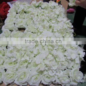 Artificial Weddingartificial Silk Flower Arrangement for Wall Dropback Deoration photo-2
