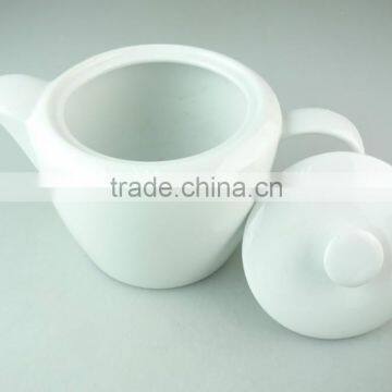 Stock White Porcelain Tea Pot With Very Cheap Price photo-2