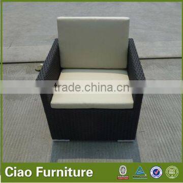 Space Saving Outdoor Rattan Cafe Table Chair Set photo-3
