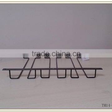 2014 Hot sale metal under Cabinet Stemware Rack