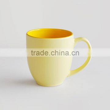 Jumbo Mug, Belly Shape With Two Tone Color,15oz Ceramic Mug photo-2