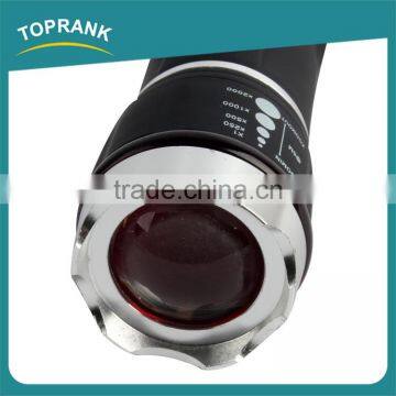 Bulk Promotional Emergency Stainless Steel Long Range High Power Tactical Led Flashlight photo-5
