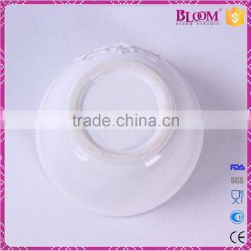 Wholesale White Glazed Cheap Ceramic Bowl photo-6