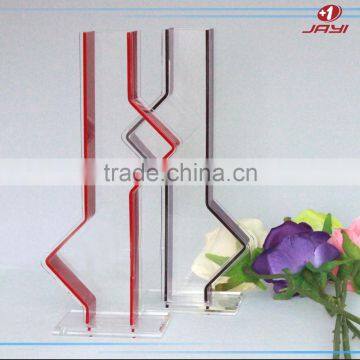 Handmade Custom Plexiglass Flower Vase/Acrylic Vase Wedding photo-5