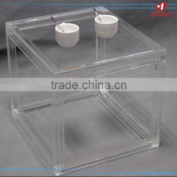 Factory Wholesale Plexiglass Console Table,clear Glass Console Table photo-3