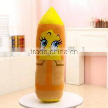 New Products Funny Long Crayon Bolster Cushion Custom Shaped Head Rest Neck Support Long Body Pillow Made in China photo-3