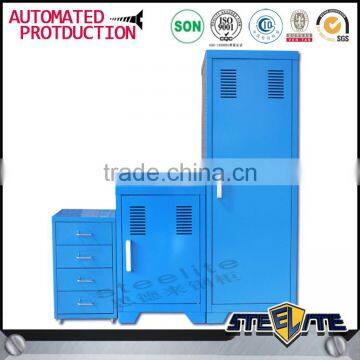 Steel Filing Cabinet Metal Locker One Door Red Iron Locker photo-4