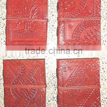 Handmade Leather Journals Embossed