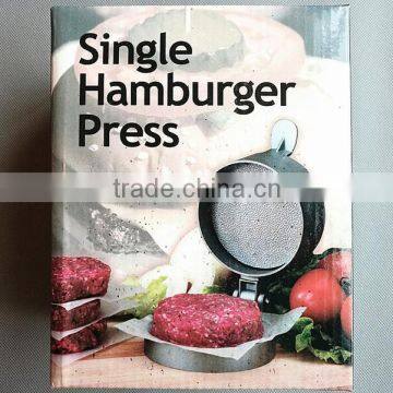 Heavy Duty Mini Single Cast Aluminium Burger Patty Press Maker
