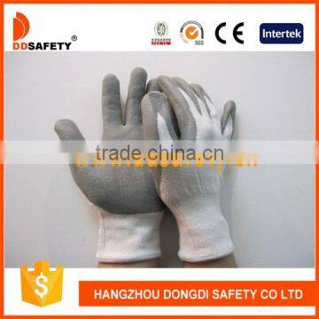 DDSAFETY Cut Resistant Gray Nitrile Palm Coated Safety Gloves