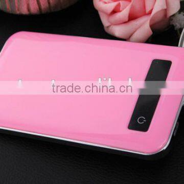 4000mAh Wholesale Colorful Slim Power Bank With Touch Screen photo-4