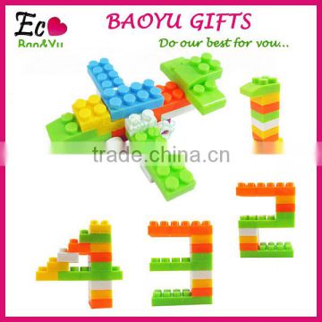 Early childhood educational toys 280pcs/set plastic blocks to hold assembled building blocks