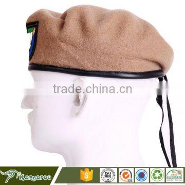 Custom Wholesale Military Brown Beret photo-3