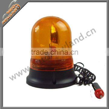 12V Amber Large Magnetic Revolving Traffic Warning Light